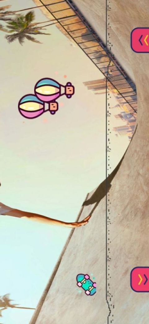 An extraord skatepark