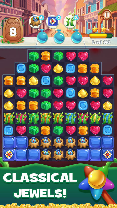 Genies & Jewels Match 3 Blast