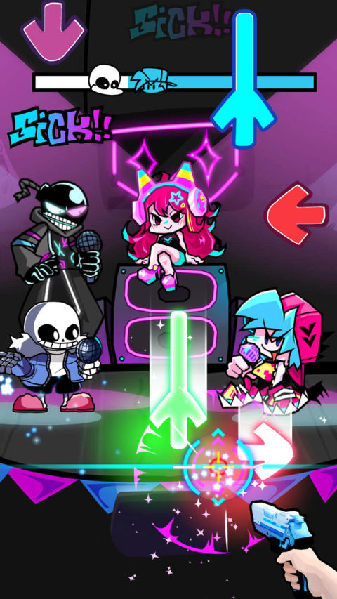 FNF Rap Battle Shooter Night