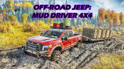 Off-road jeep: Mud driver 4x4