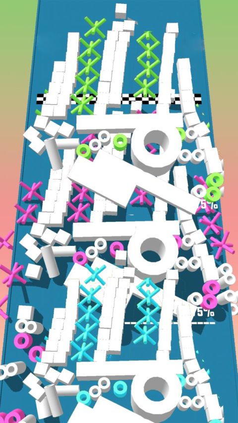 Ball Run Stack: 5 Ball Game Stack Hit Helix in 1