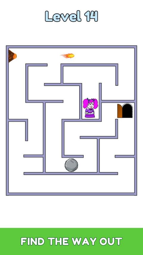 Maze Rescue: Save The Monster