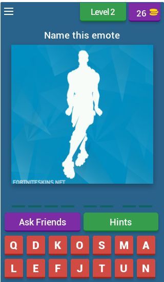 Guess The Fortnite Emotes