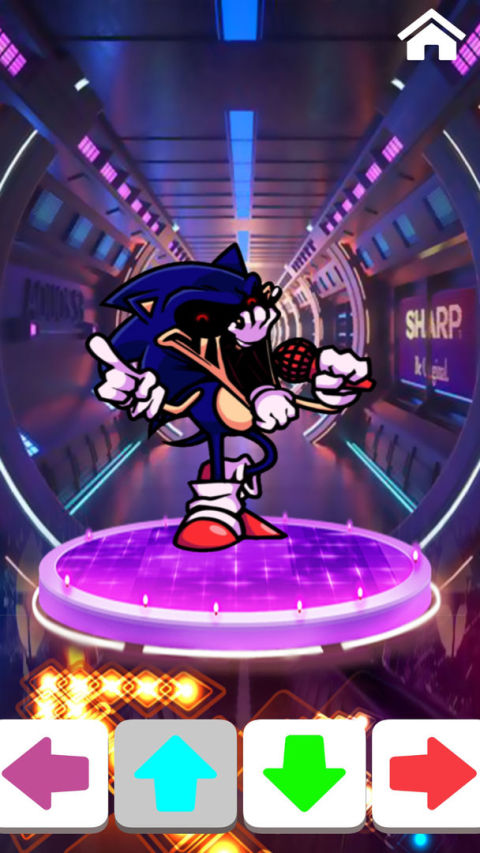 FNF Scary Hedgehog Music Dance