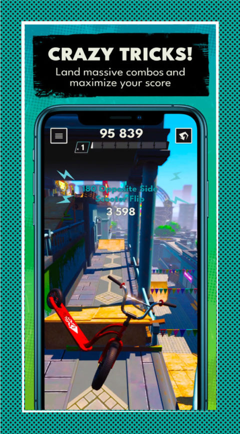 New Touchgrind Scooter 3D!!! Tricks