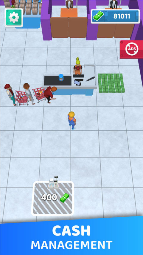 Supermarket Cashier Idle Tycon