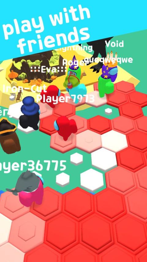 Fall Imposter. io - survival stickman