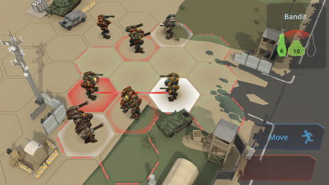 Concern - turn-based mech game