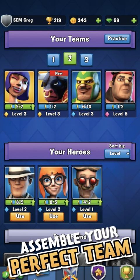 Brick Hero Clash