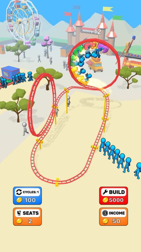 Moon Park 3D - Idle Tycoon