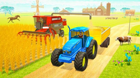 Farm Tractor Driving Simulator