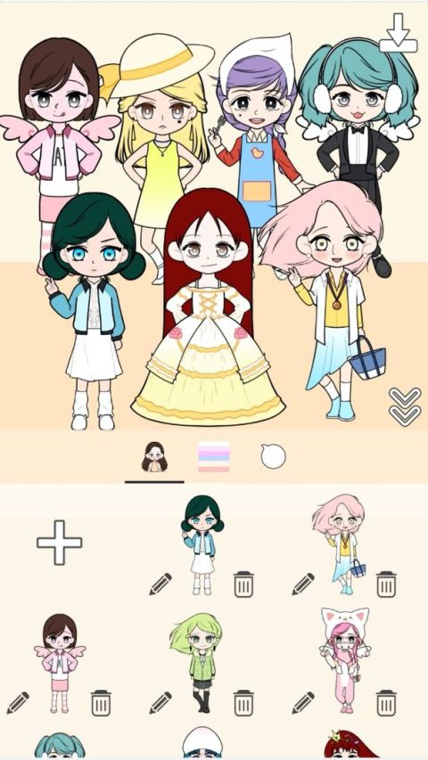 My Webtoon Character Girls - K-pop IDOL Maker