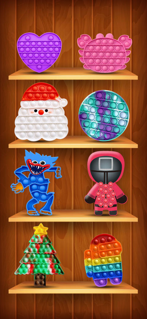 Pop it Fidget: Antistress Game