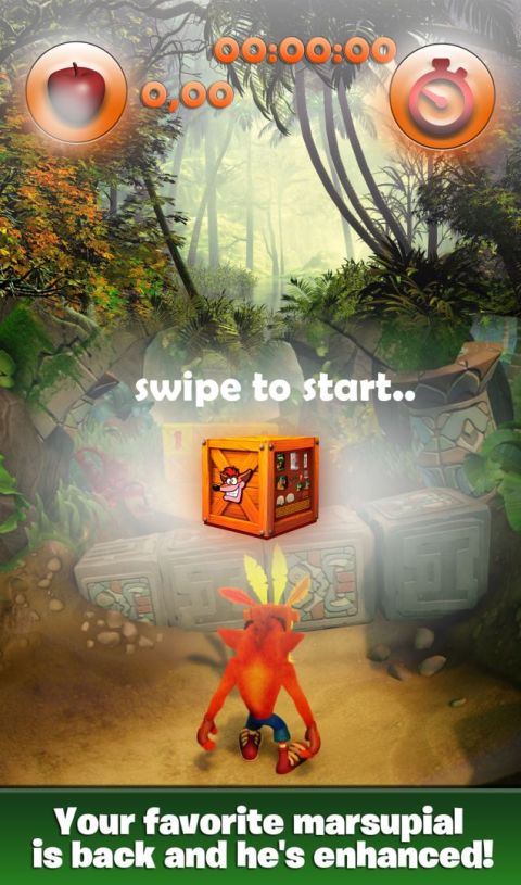 The Adventures Of Crash Rush Bandicot 3D