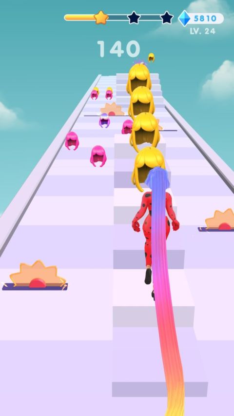 Dancing Hair - Music Race 3D