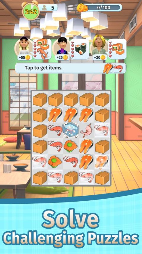 Tasty Merge - Restaurant Dash