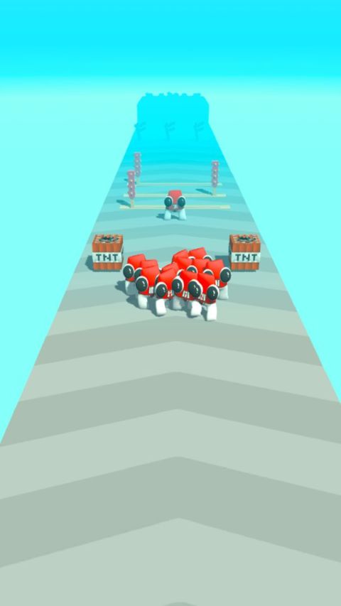 Merge Alphabet: 3D Run