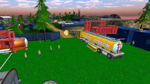 Oil Tanker Truck Driving game