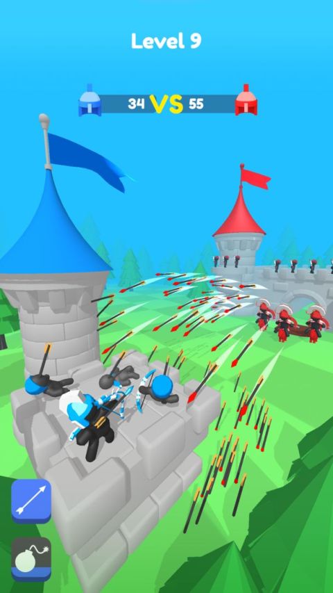 Merge Archers: Castle Defense