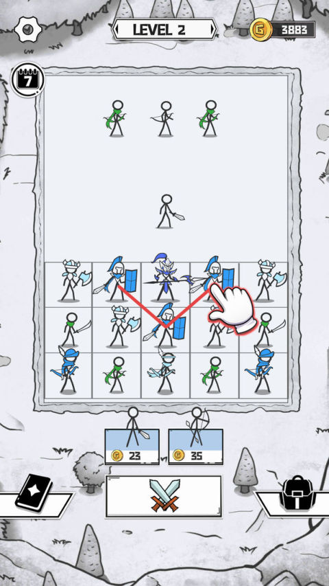 Stickman Fight: Merge Master