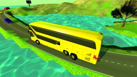 Offroad American bus Simulator