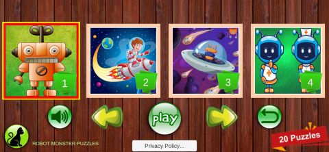 Robot Monster Puzzles