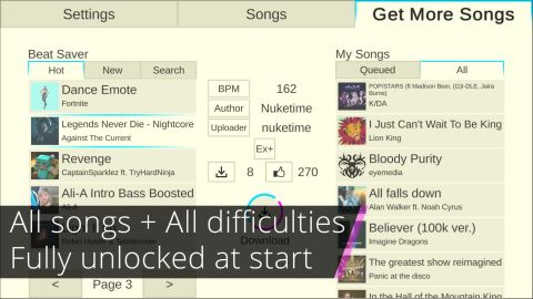 Rhythm Taichi (with VR support)