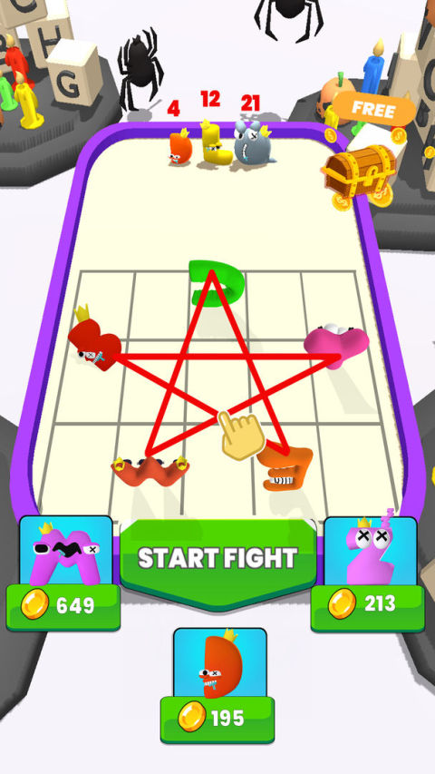 合併大師：字母怪物