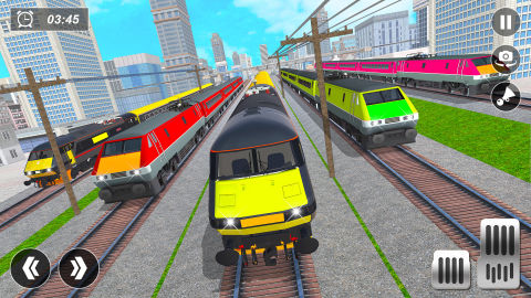 Train Driving 3D - Train Games