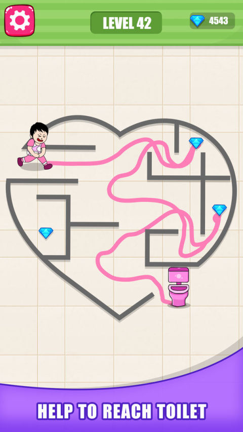 Path To Toilet - Draw The Line