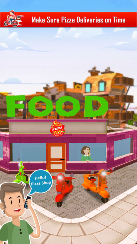 Pizza Delivery Game-Pizza Boy