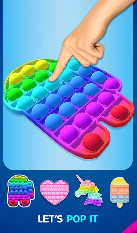 Fidget Pop Toys - anti-stress & relaxing game