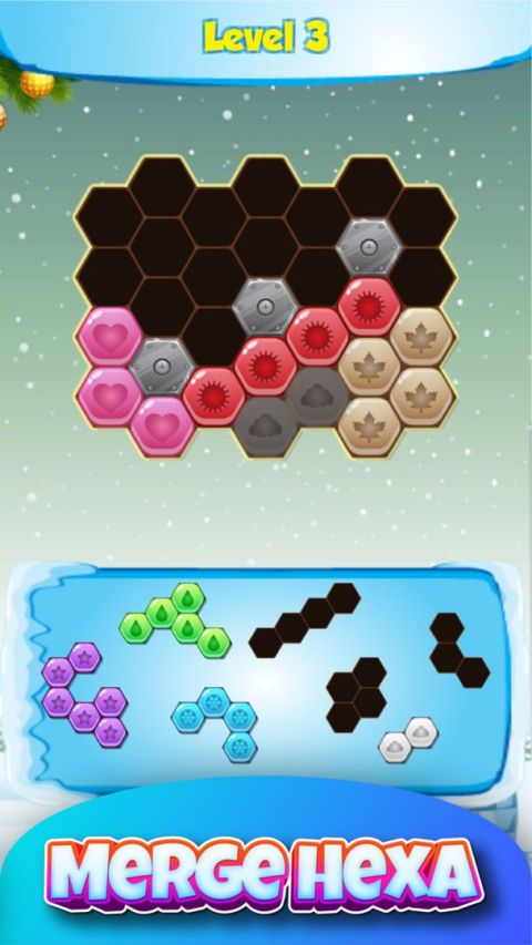 Hexa Blocks - Solve Puzzle