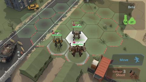 Concern - turn-based mech game