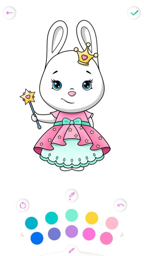 Princess Color Gradient