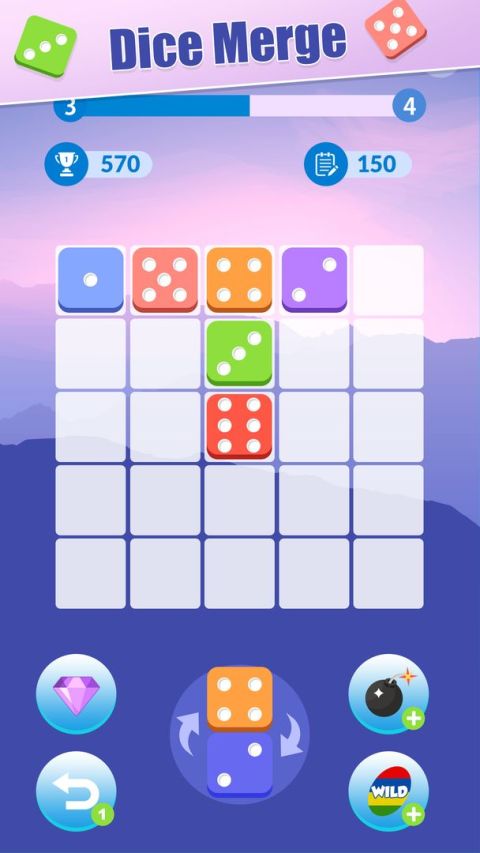 Dice Merge : Puzzle Game