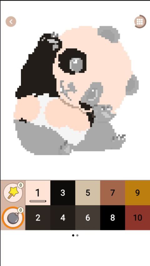 十字繡塗色遊戲