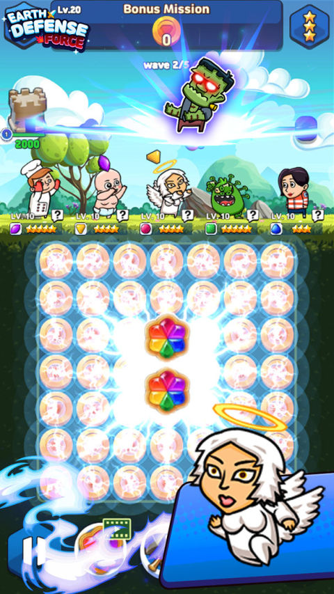 Earth Defense - Match3 Puzzle