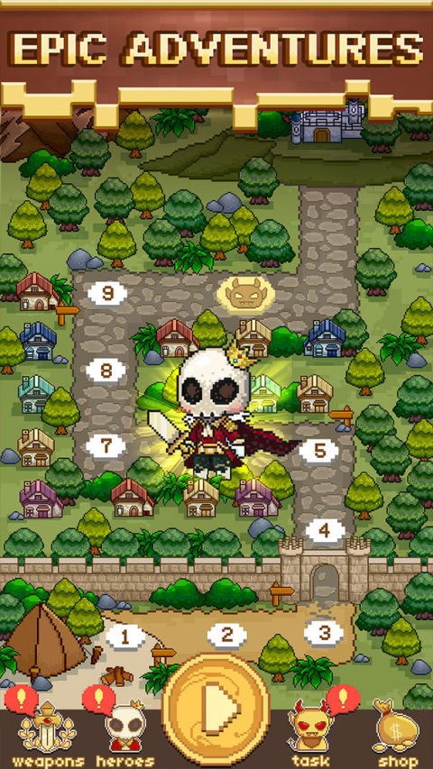 Skull Rider - Pixel RPG
