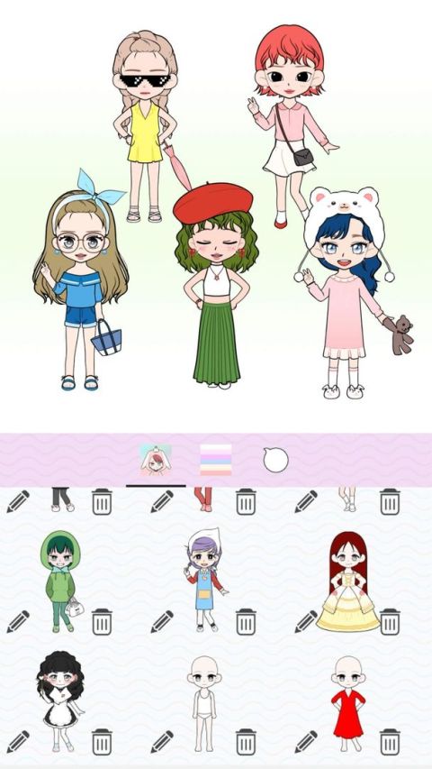 My Webtoon Character Girls - K-pop IDOL Maker