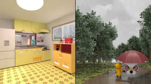 雨降りの帰り道　脫出ゲーム