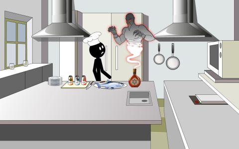 Stickman Kill Cook