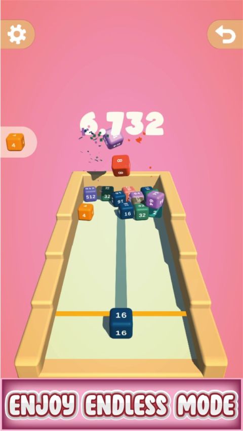 Merge Cube: 2048 Puzzle 3D