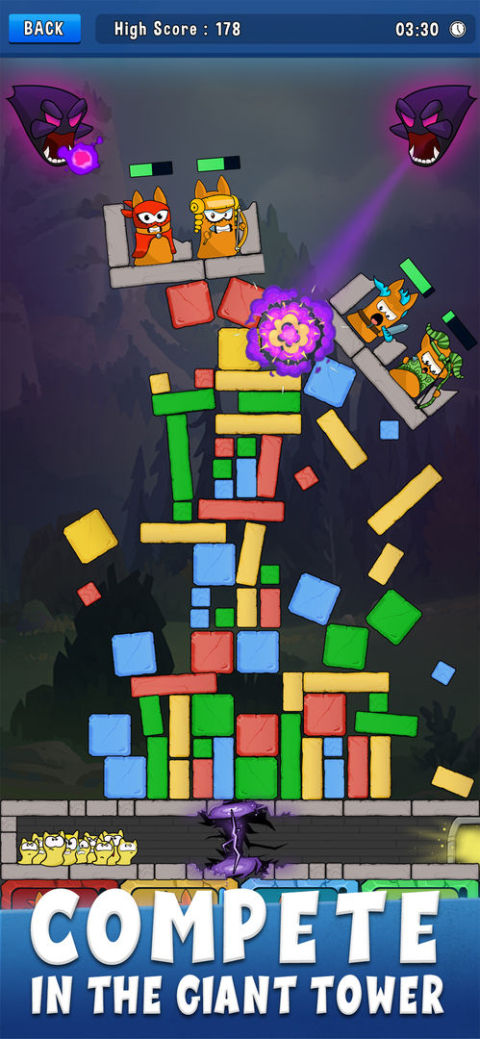 Rocky Towers - Puzzle Defense
