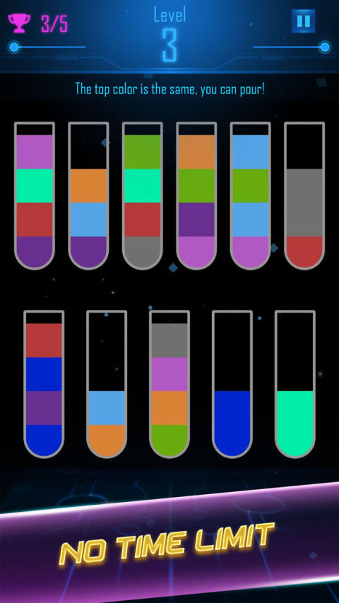 Block Water Sort Puzzle