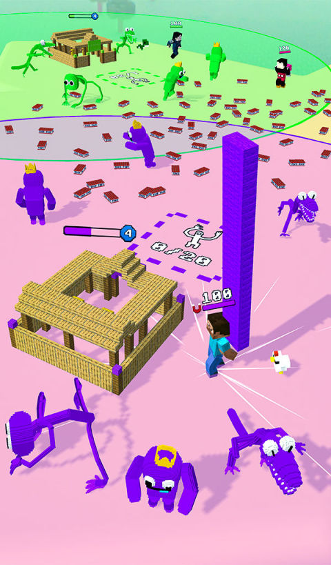 Rainbow.io - Outdo Craft Tower