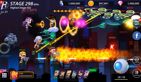 Idle Hero Z - Summon & Merge Arcade Game