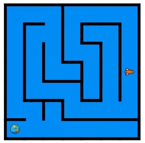 Spaceship Maze