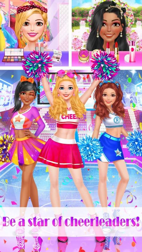 換裝遊戲大全：獨角獸裝扮少女化妝小遊戲