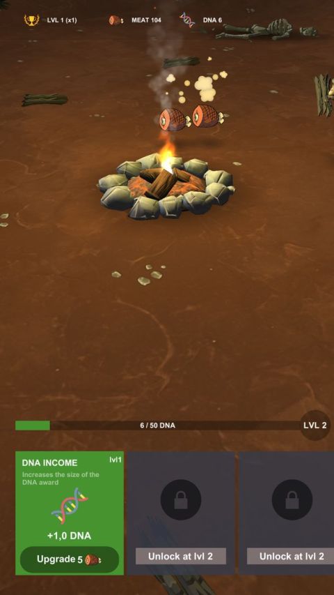 Idle Human Evolution